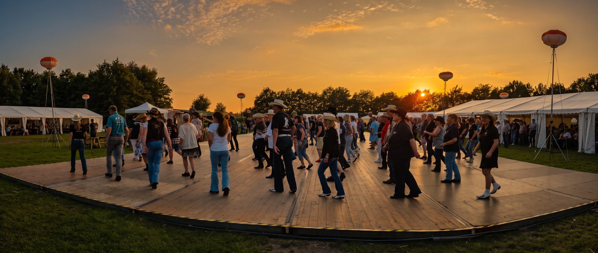 Kropper Linedance Corral – Tanzfläche